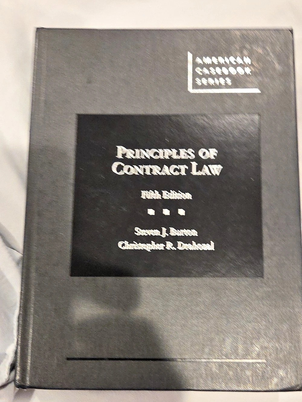 null Principles of Contract Law, Fifth Edition Black Fifth Edition Law Book